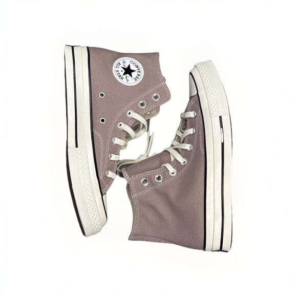 New Converse Chuck Taylor 70 High Top Sz 8 "Bite The Dust Egret Black" #A09468F - Picture 13 of 16